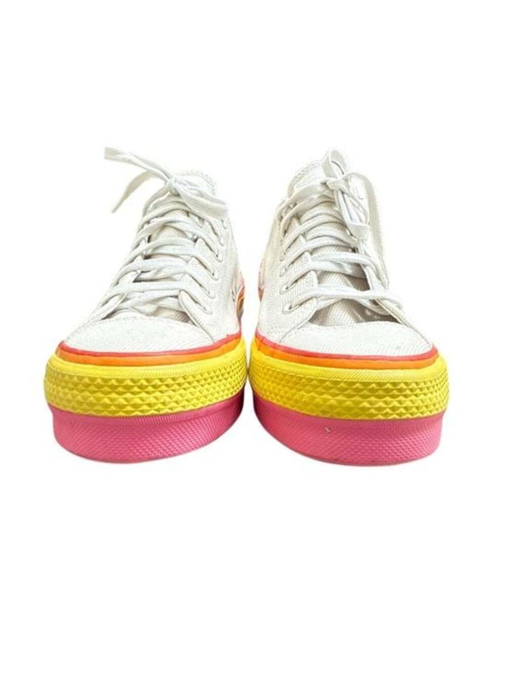 COVERSE CHUCK TAYLOR ALL STAR LIFT LOW RAINBOW SNEAKERS NWOT Sz. 8.5 - Picture 3 of 7